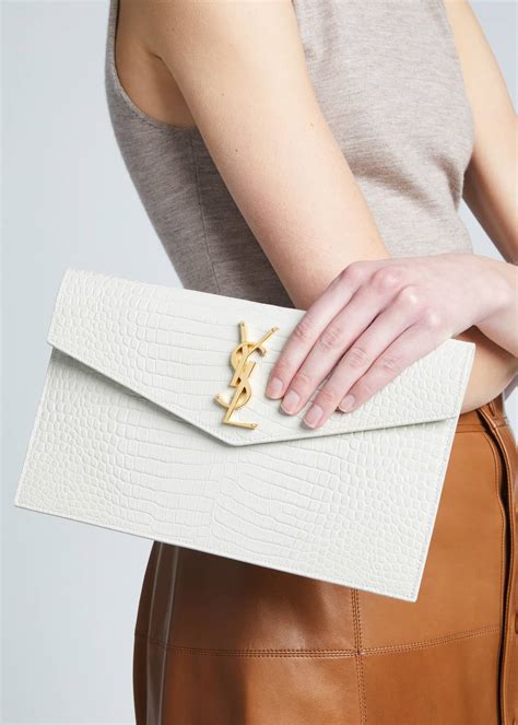 ysl clutch outlet|ysl uptown clutch.